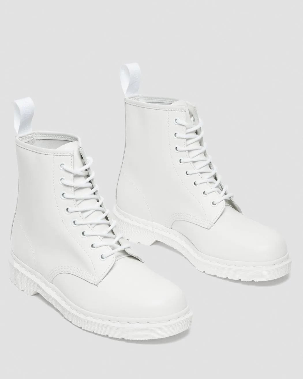 1460 Mono White Smooth Boot