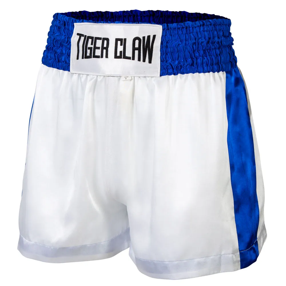 30% OFF - Kick Boxing Shorts White/Blue