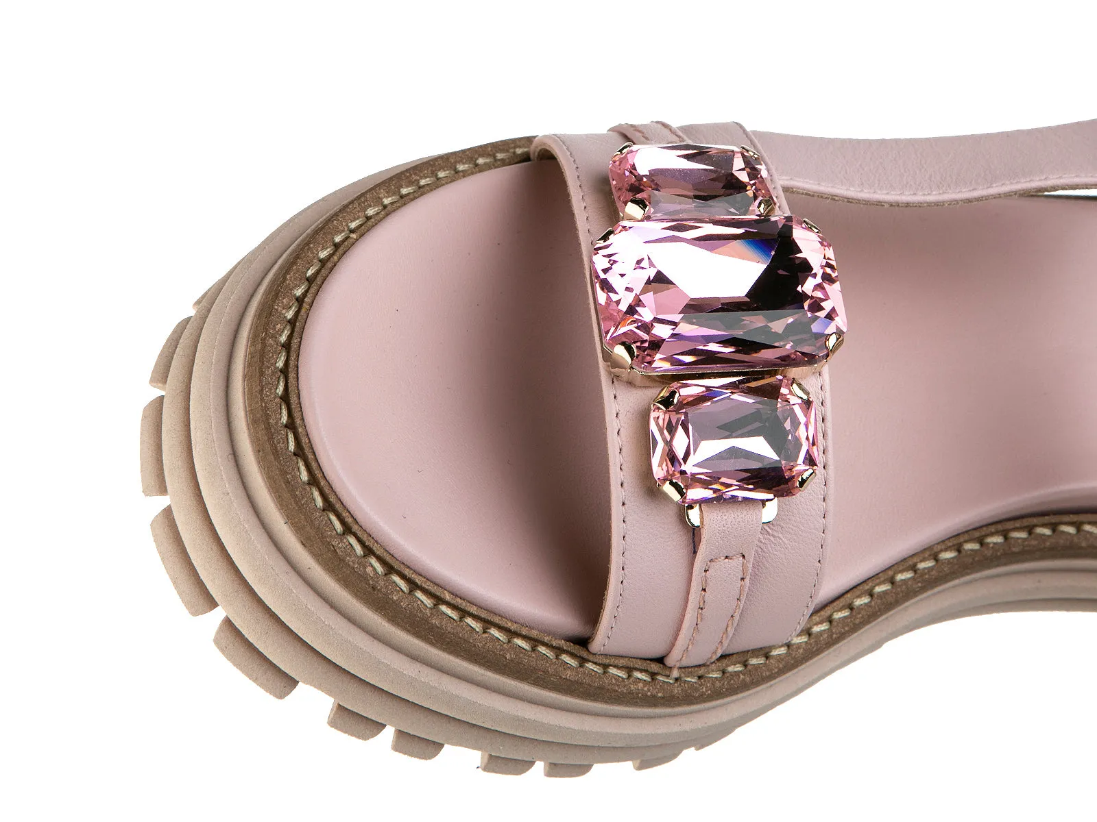 8818 Baldinini Sandals / Pink