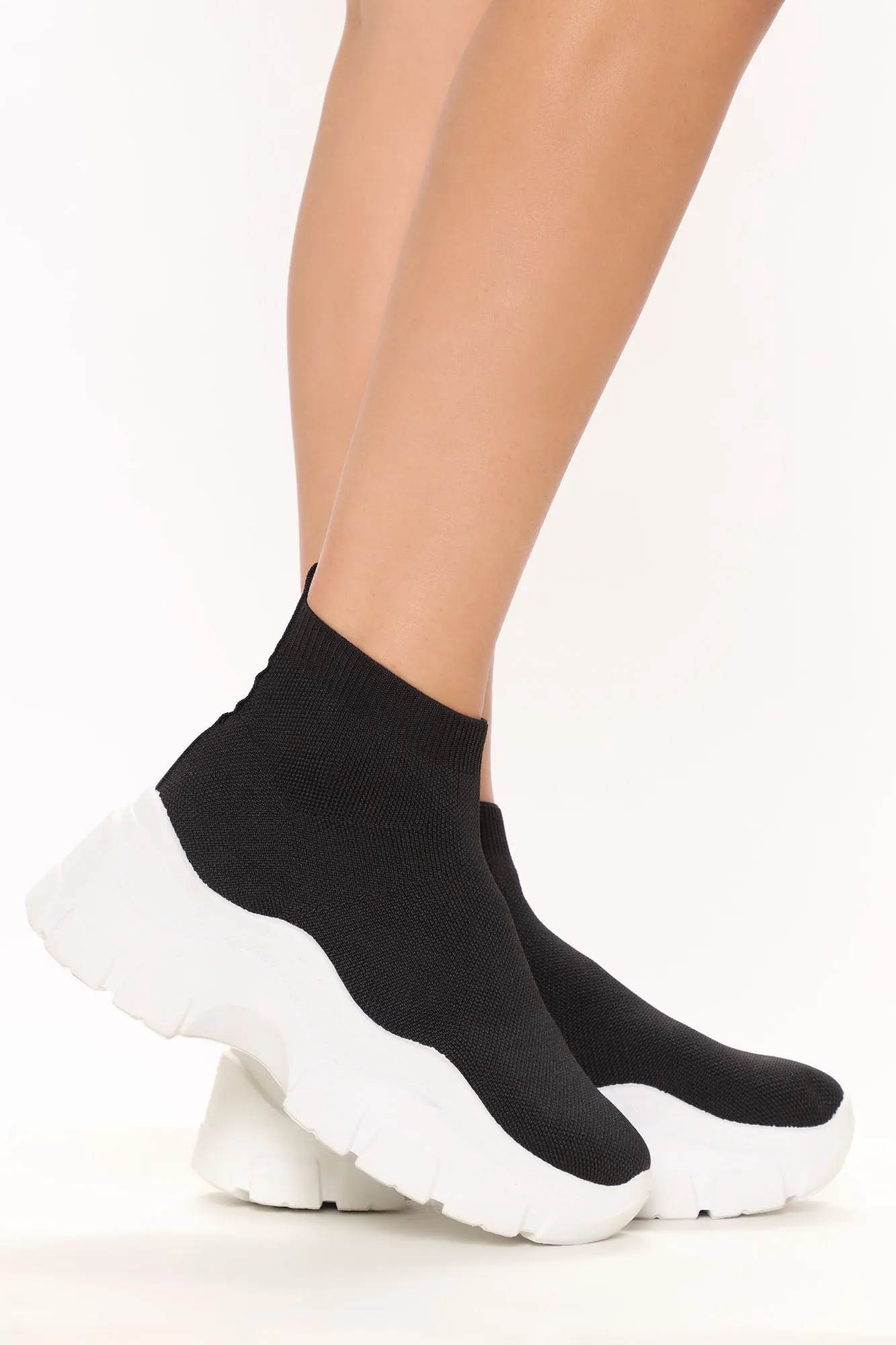 Activated Platform Sneakers - Black