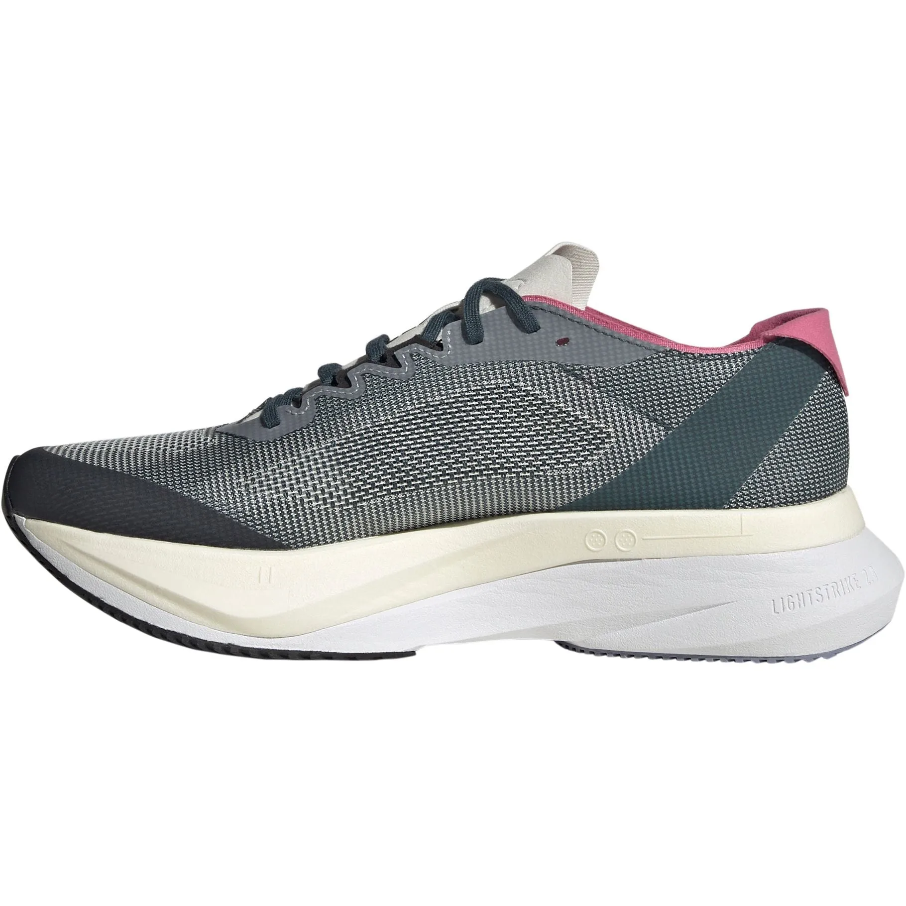 adidas Adizero Boston 12 Womens Running Shoes - Grey