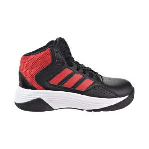 Adidas Cloudfoam Ilation Mid K Big Kids/Little Kids Shoes Black/Red/White