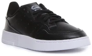 Adidas Supercourt J In Black White For Juniors