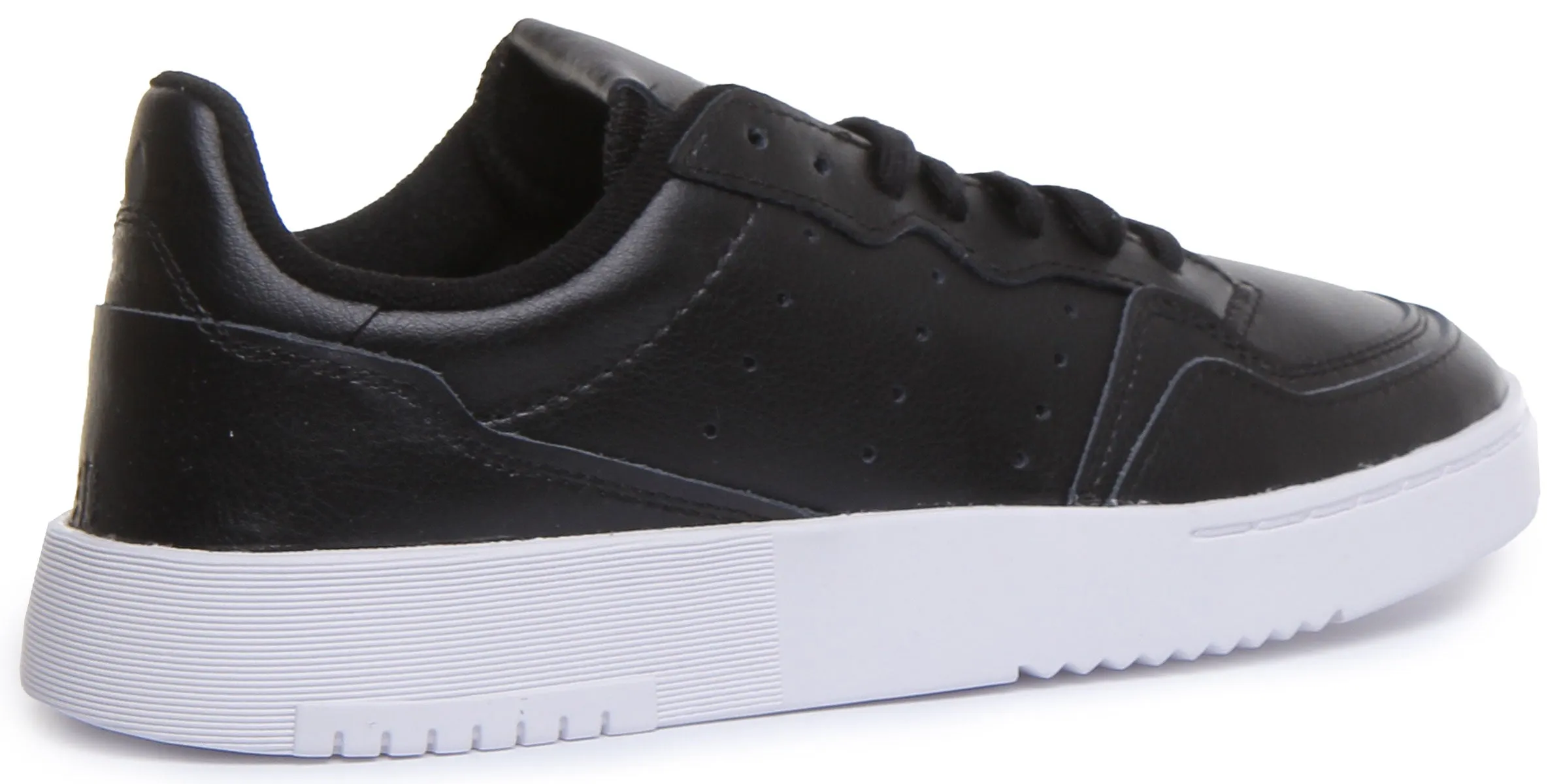 Adidas Supercourt J In Black White For Juniors