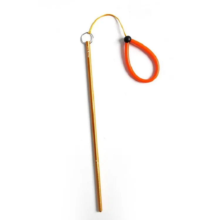 Aluminum Alloy Diving Tinker Stick Calibrated Wnderwater Probe Bar with Hand Rope(Random Color Delivery)