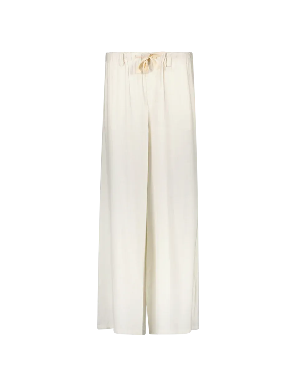 Ariel Wide Leg Trousers Natural