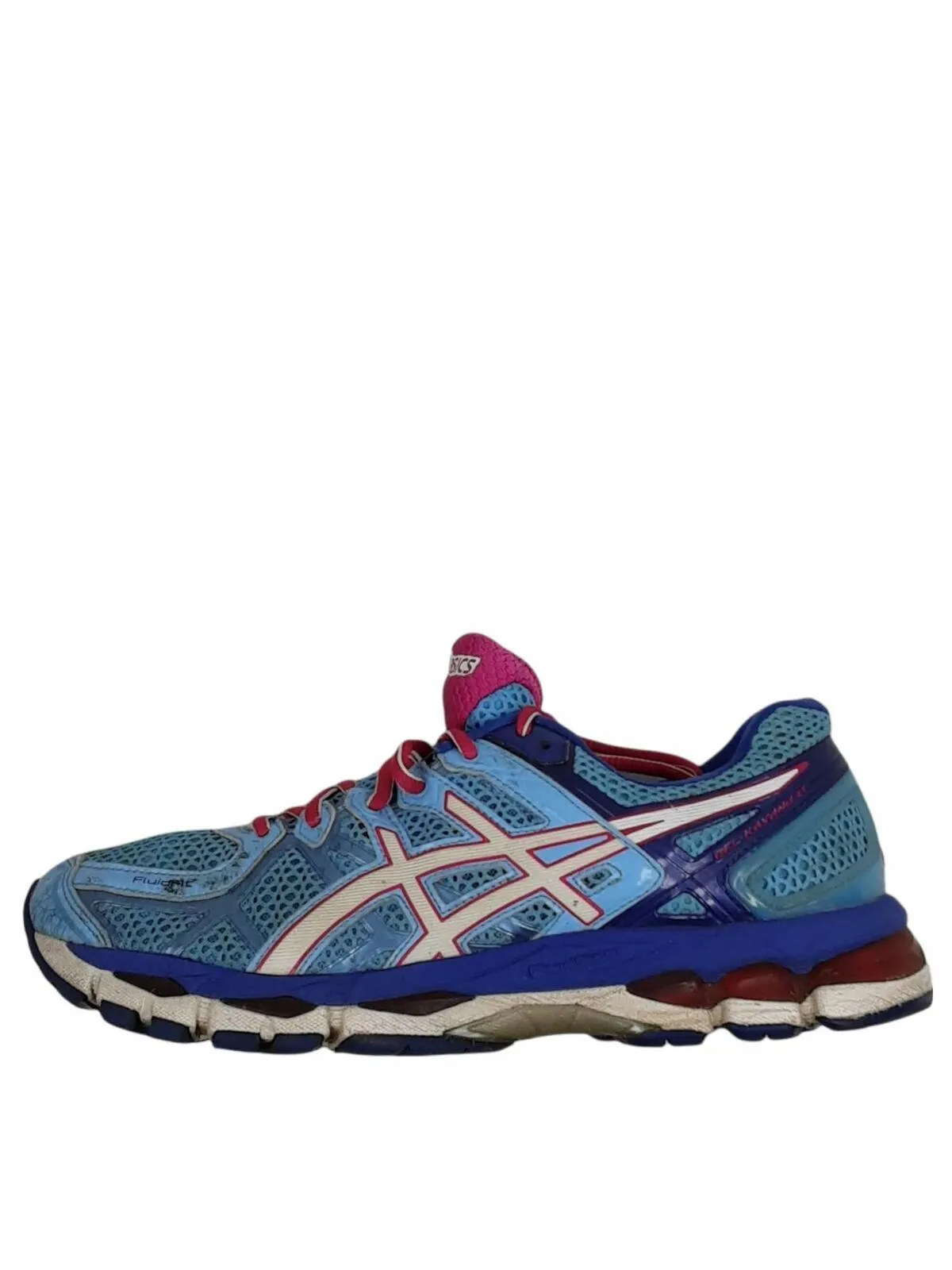 Asics Gel Kayano 21 Blue/Purple Running Shoes Women's (Size: 9.5) T4H7N