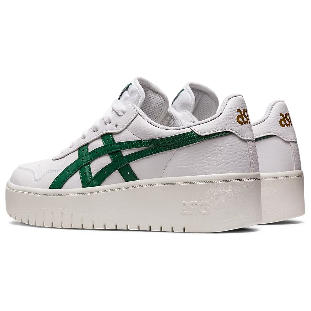 Asics Womens Sneaker Japan S PF White/Shamrock Green