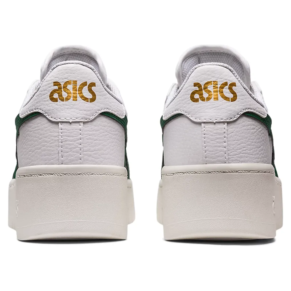 Asics Womens Sneaker Japan S PF White/Shamrock Green