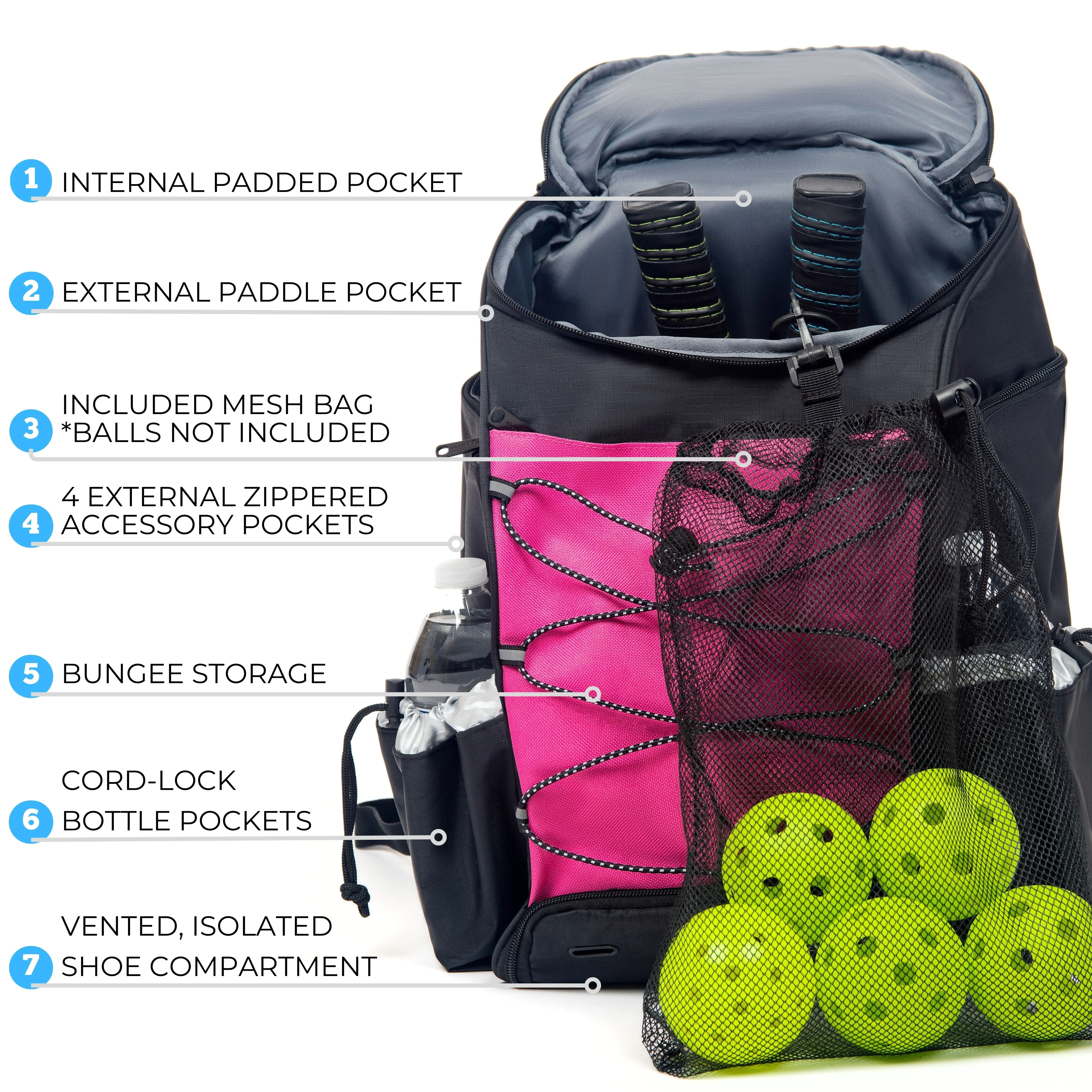 Athletico 35L Pickleball Pickler Backpack