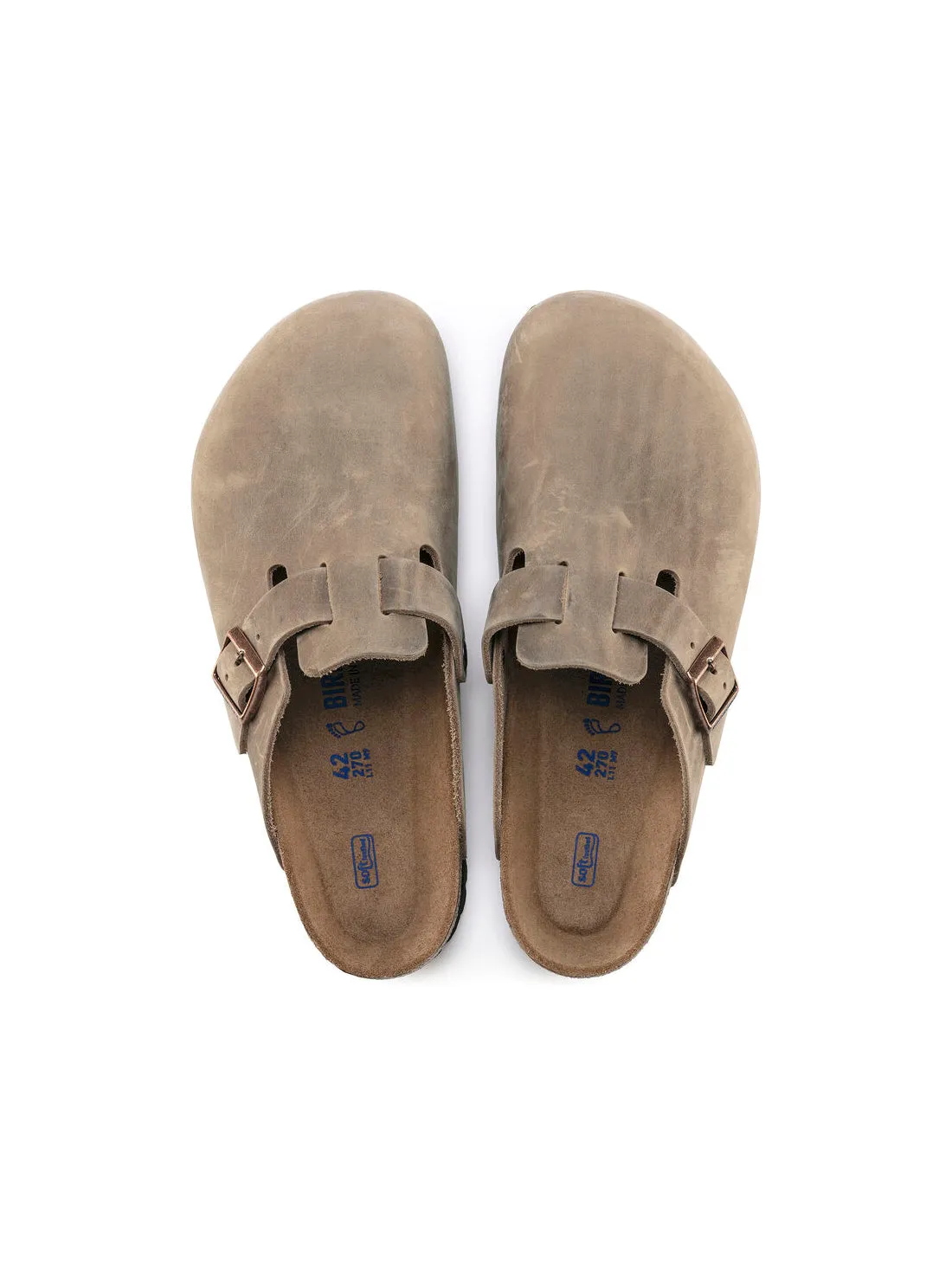 BIRKENSTOCK Boston Soft Footbed Clog: Oiled Leather