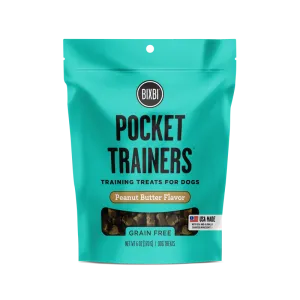 Bixbi Pocket Trainer Peanut Butter Grain Free Dog Training Treats