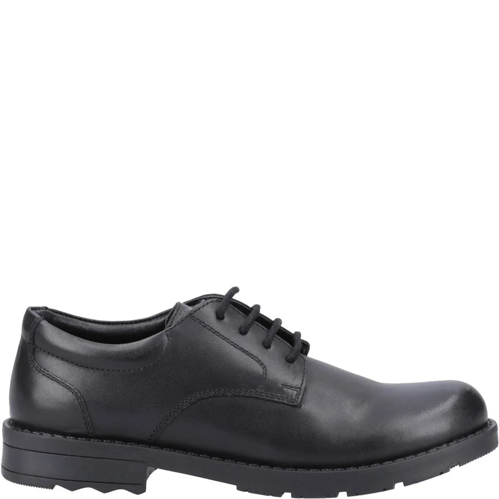 Black Bruno Senior School Shoes