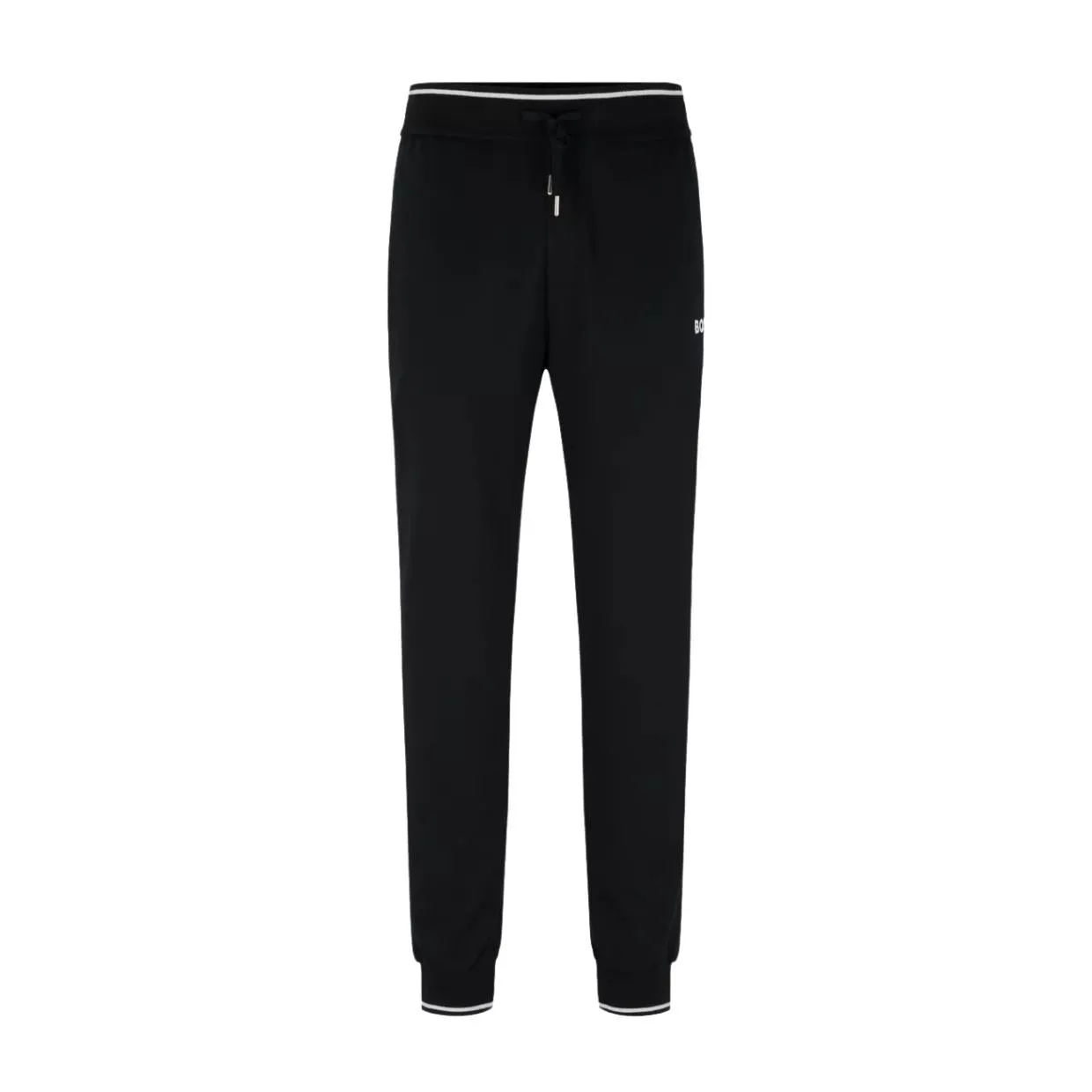 BOSS Embroidered Logo Black Tracksuit Jogging Bottom