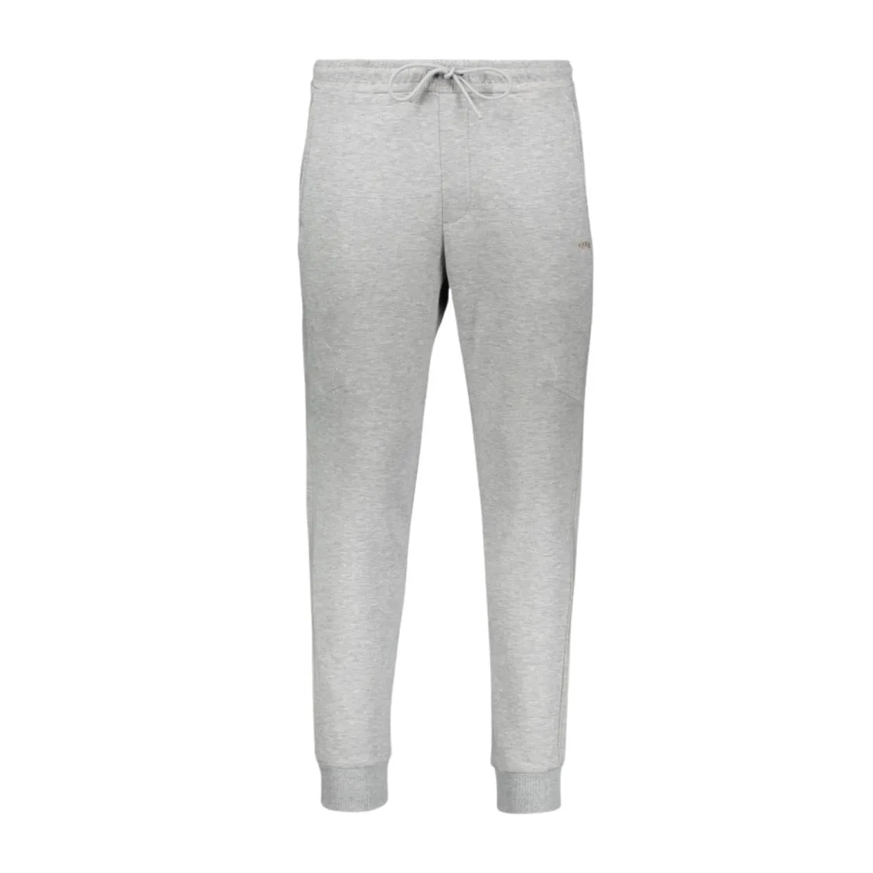 BOSS Hadiko Grid Artwork Grey Jogging Bottoms