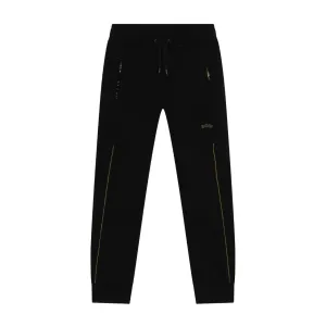 BOSS Kids Gold Curved Logo Jogging Bottoms