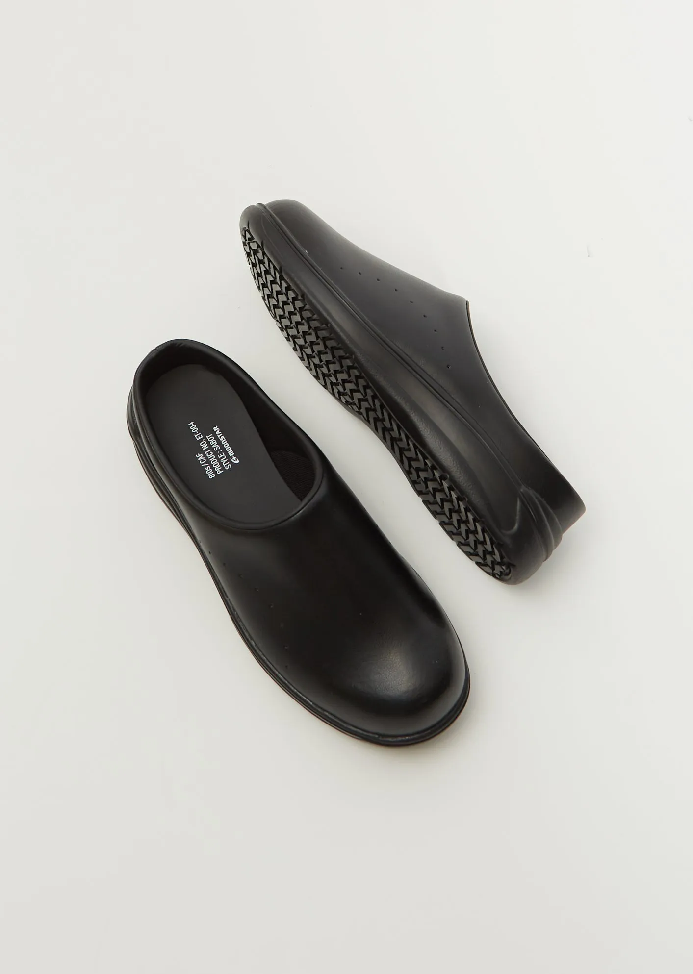 Caf Clog — Black