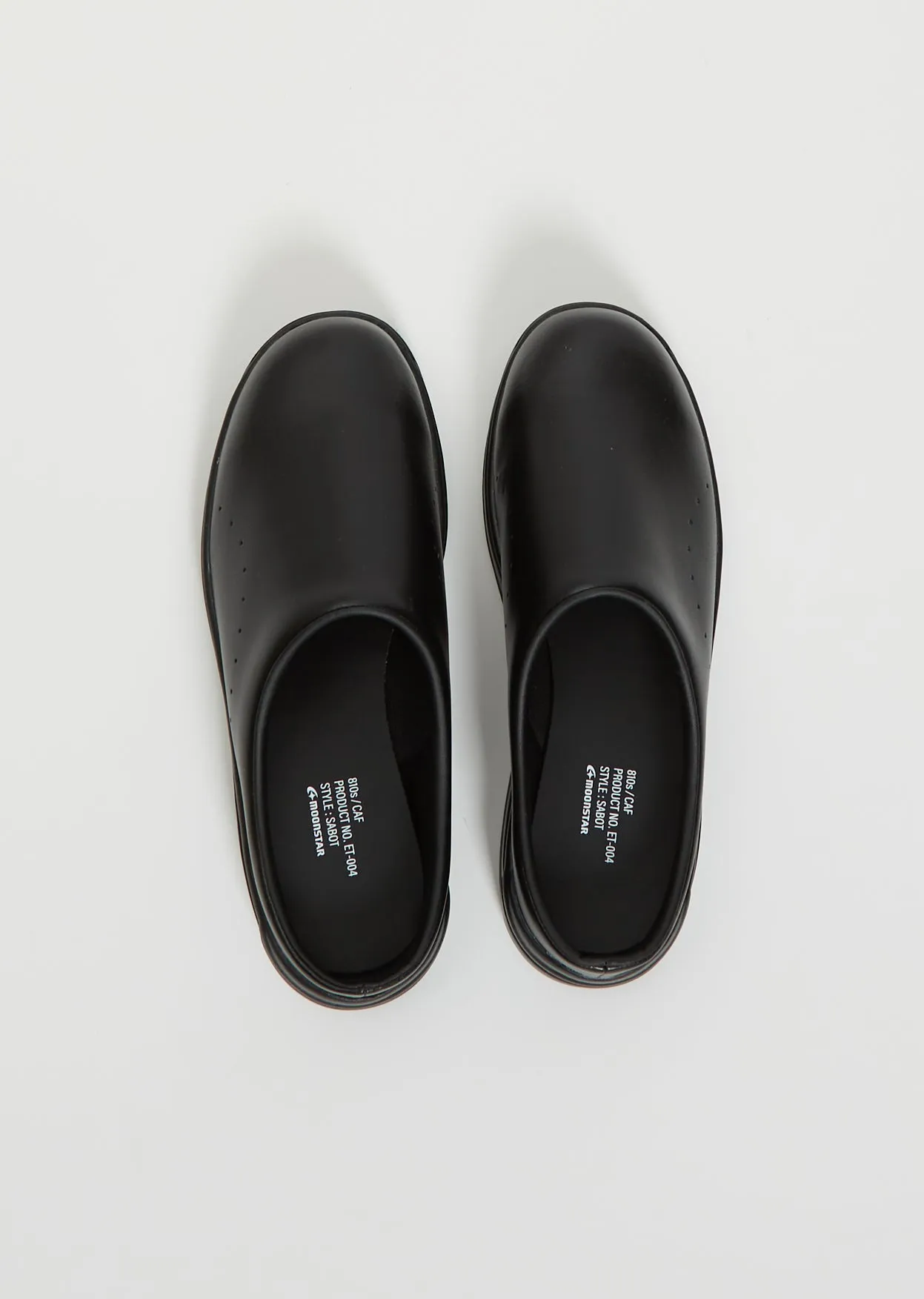 Caf Clog — Black