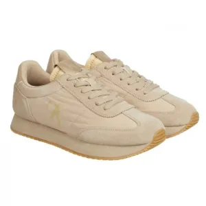 Calvin Klein Jeans Retro Runner Vintage Tongue Trainer YM0YM00671-BEG