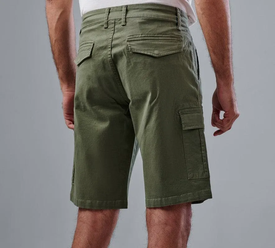 CARGO BERMUDA SHORTS - KHAKI