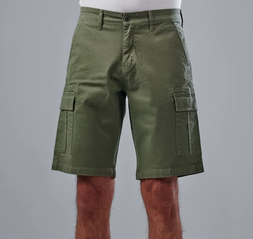 CARGO BERMUDA SHORTS - KHAKI