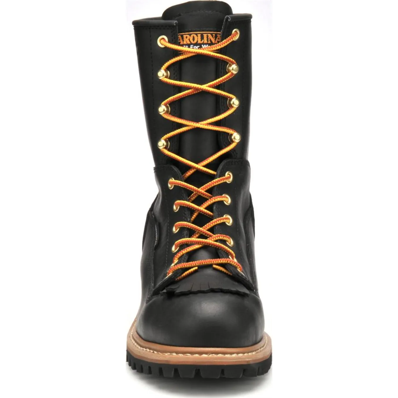 Carolina Men's Spruce 8" Stl Toe WP Logger Work Boot - Black - CA9825