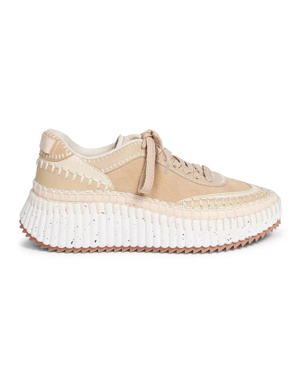 Chloe Nama Sneaker in Beige