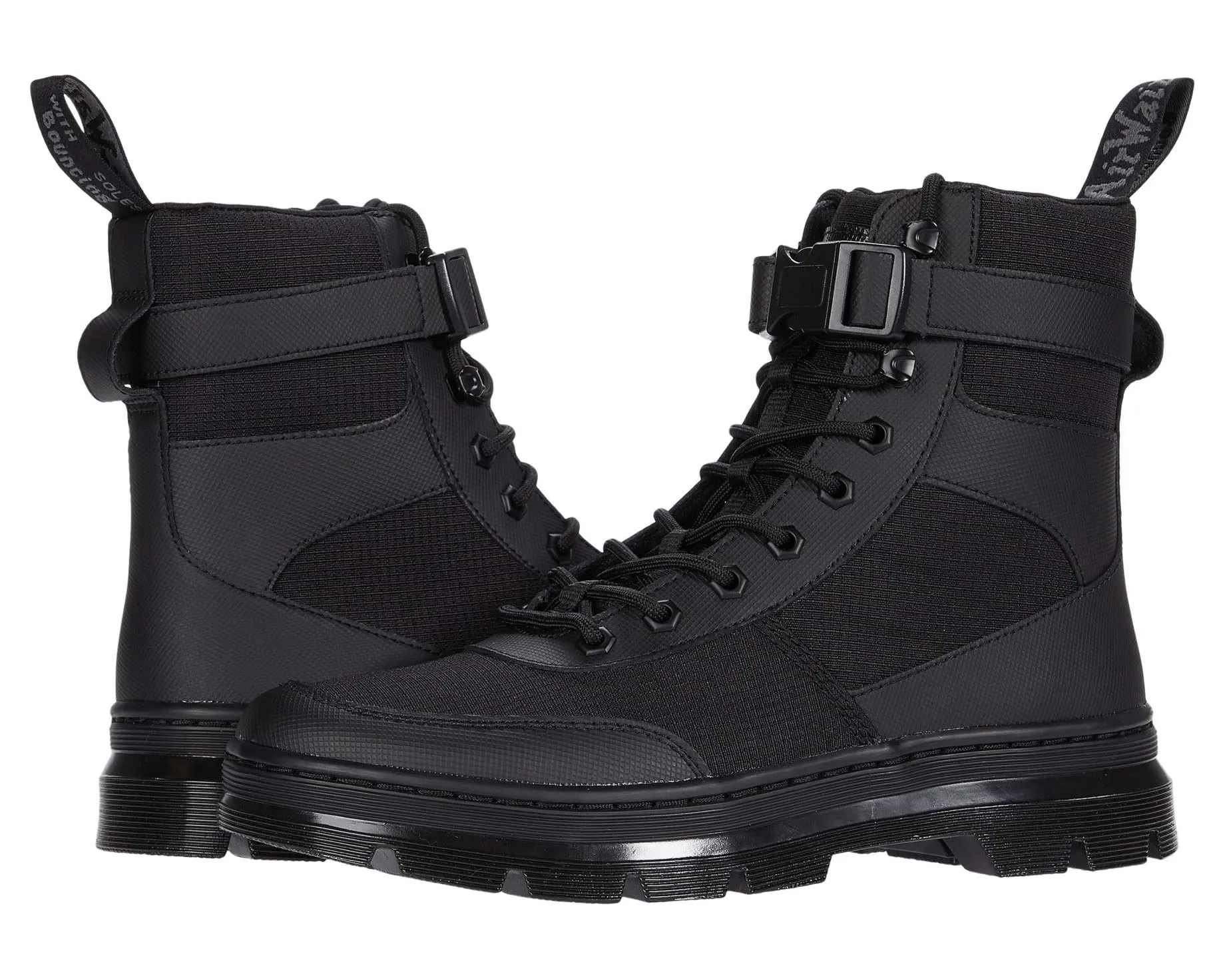 Combs Tech Dr. Boots Martens, black