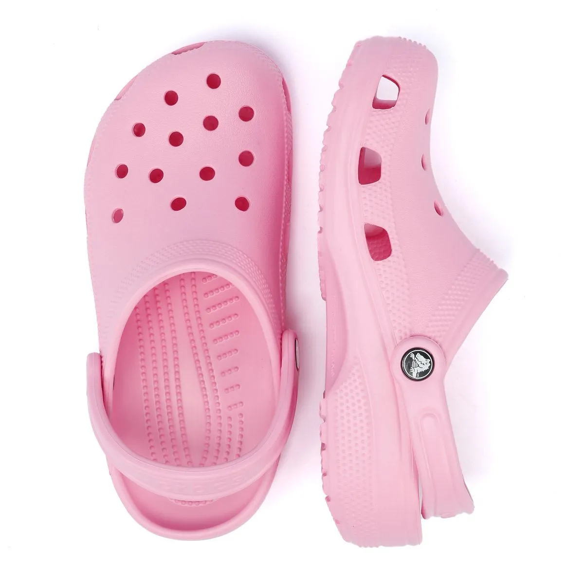 Crocs Classic Women's Pink Tweed Clogs