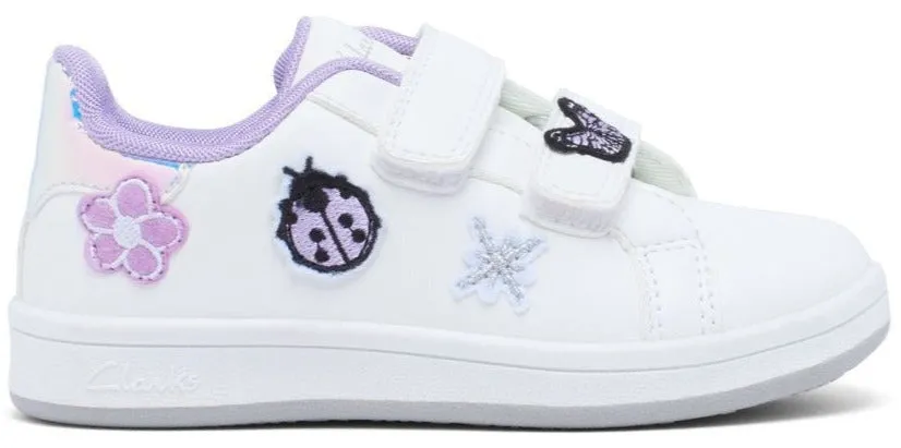 Dellie Jnr (White/Lilac)