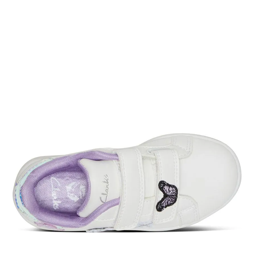 Dellie Jnr (White/Lilac)