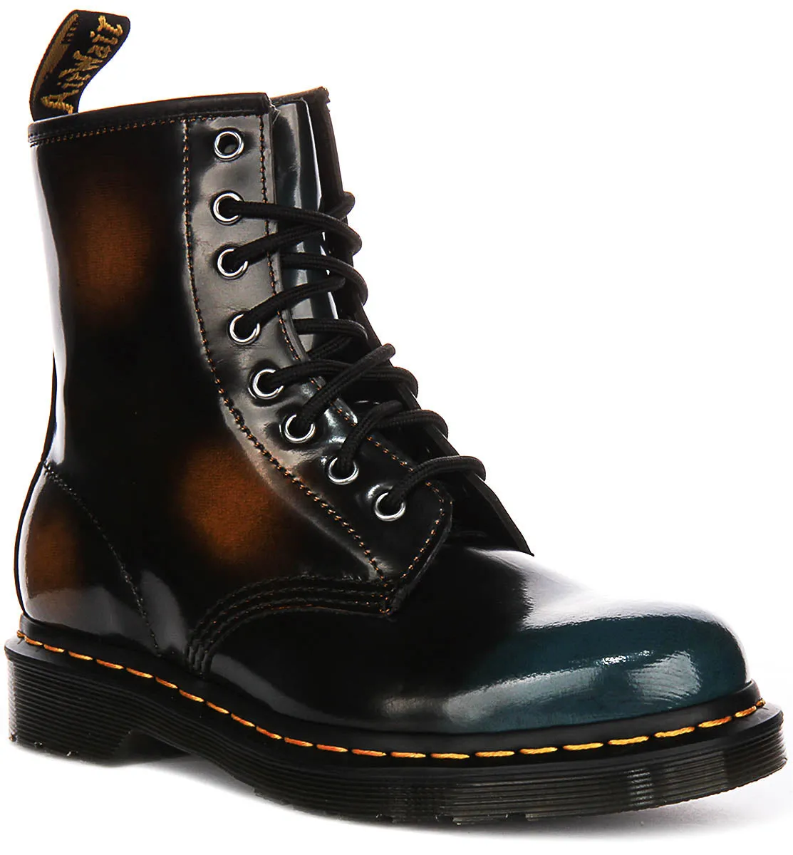 Dr Martens 1460 Brush In Black Burnished Leather