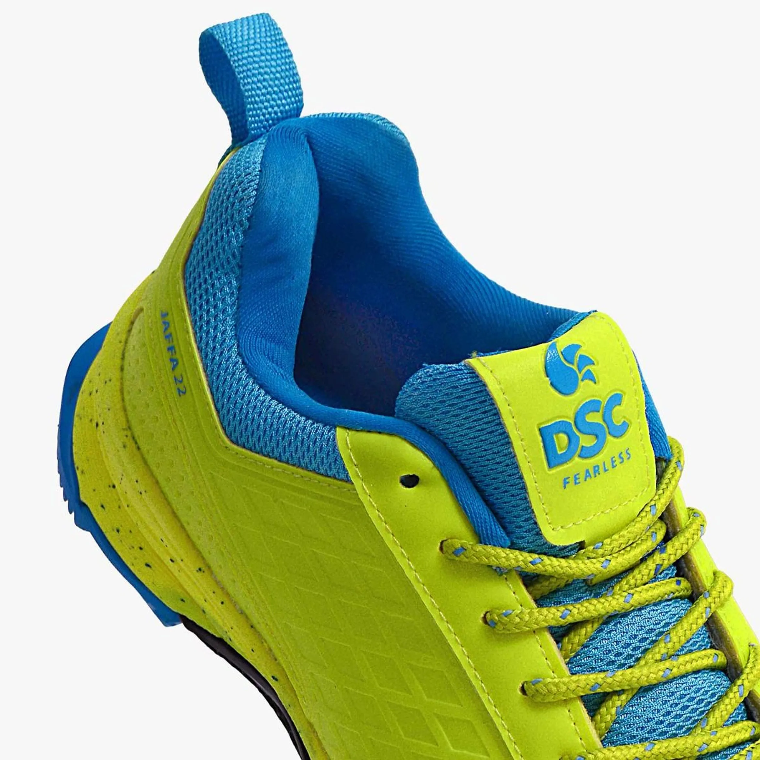 DSC Jaffa 22 Cricket Spike Shoes - Yellow - DOD