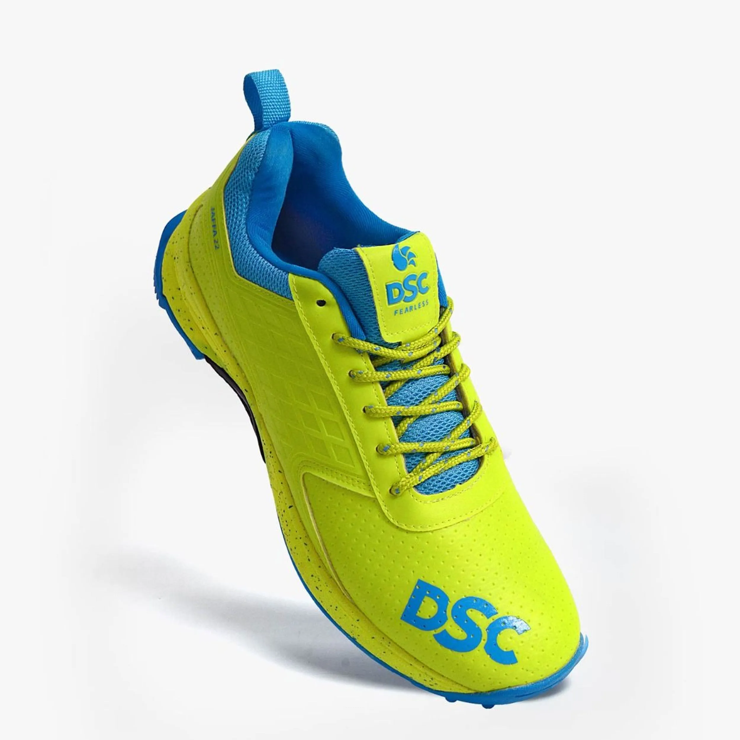 DSC Jaffa 22 Cricket Spike Shoes - Yellow - DOD