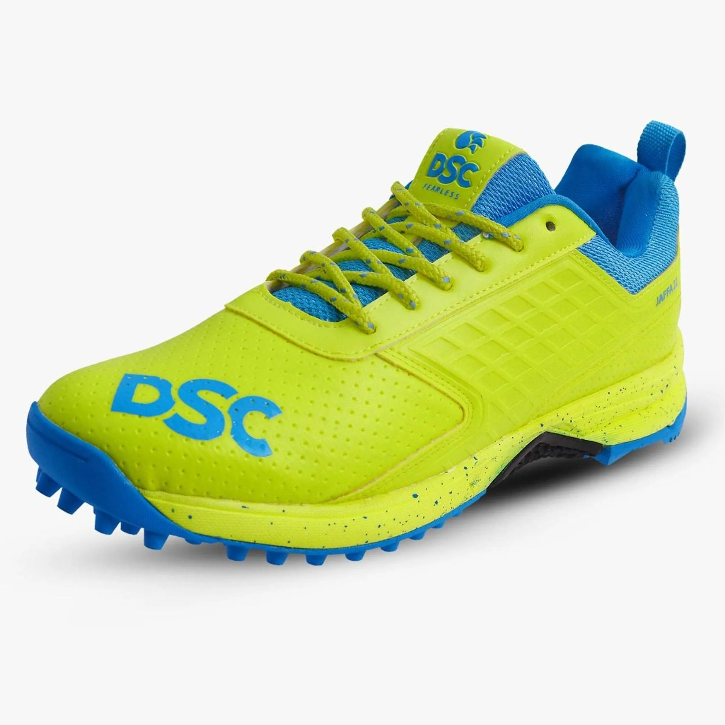 DSC Jaffa 22 Cricket Spike Shoes - Yellow - DOD