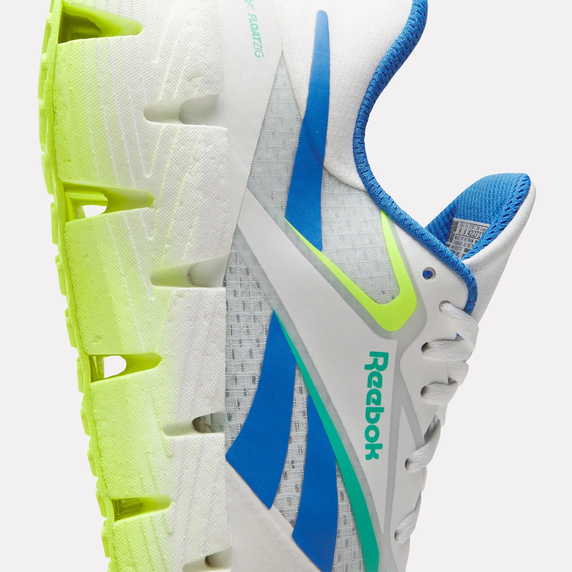 Floatzig 1 White/Digital Lime/Blue