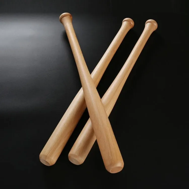 Heavy-Duty Solid Wood Baseball Bat, Size: 74cm