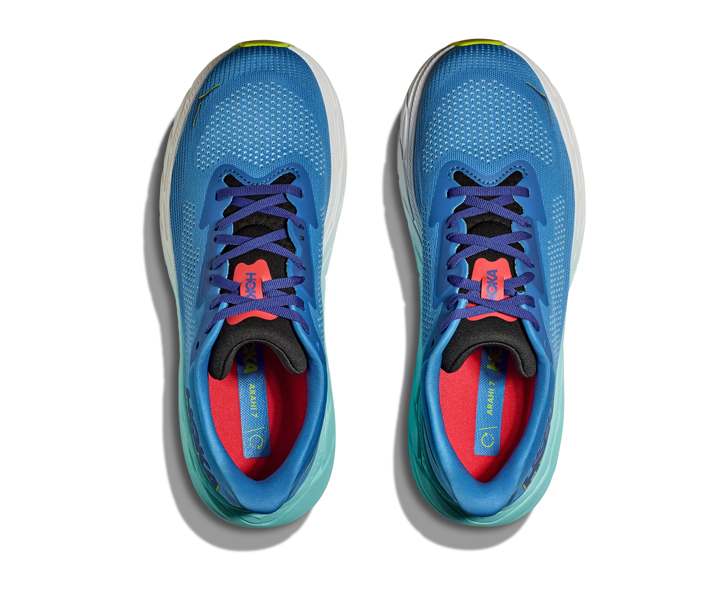 Hoka Mens Trainer Arahi 7 Virtual Blue/Cerise