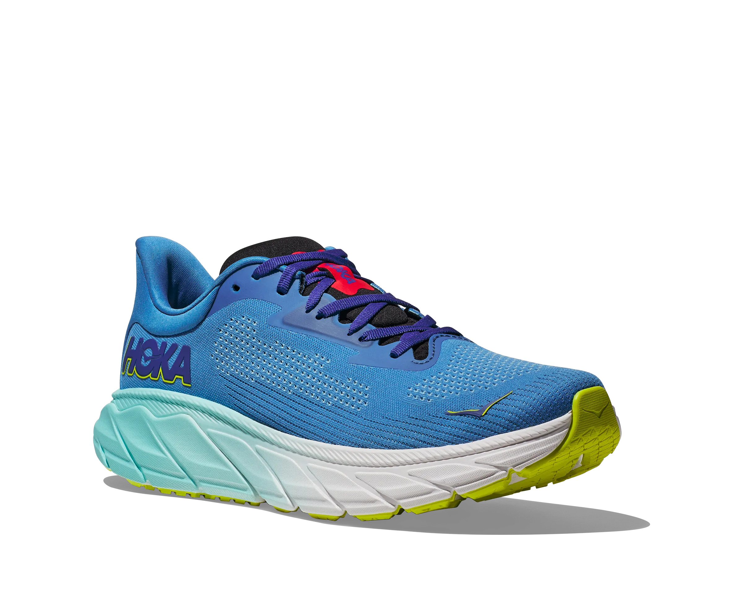 Hoka Mens Trainer Arahi 7 Virtual Blue/Cerise