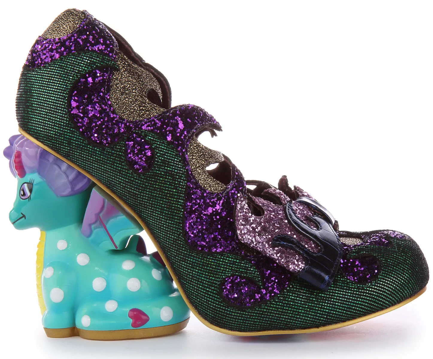 Irregular Choice Dragons Lair In Green Multi For Women