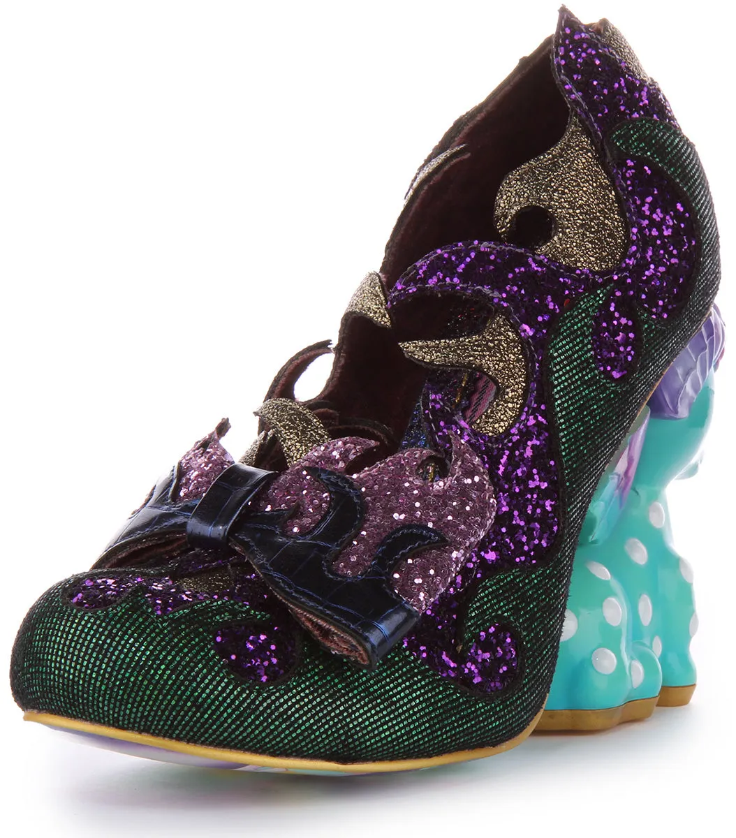 Irregular Choice Dragons Lair In Green Multi For Women