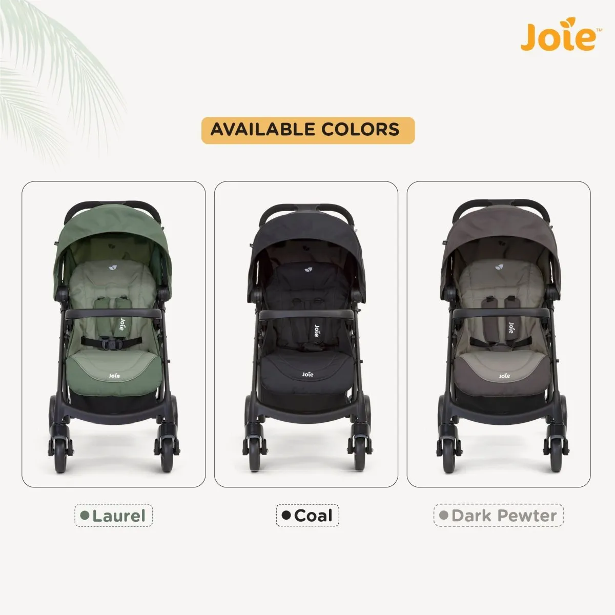 Joie Muze Lx Ts W/ Juva Travel System- Dark Pewter