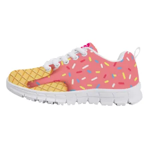 Kids Strawberry w/ Sprinkles Sneakers | Shoe Zero