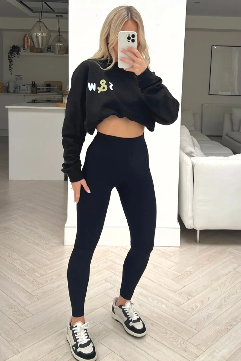 Kimmy black bum sculpt leggings