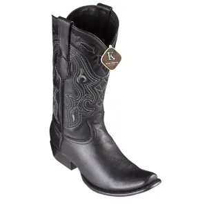 King Exotic Men's 4795105 /Style Dubai Boot/ Elk Boots/ Color Black