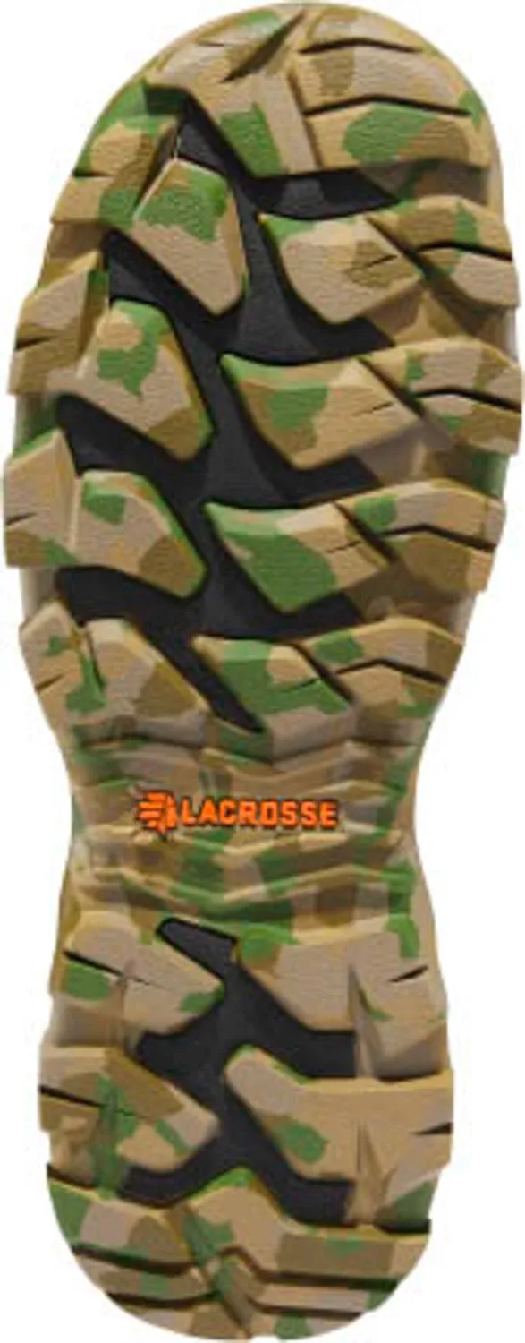 LaCrosse Mens Alphaburly Pro 18in 1600G Realtree Edge Rubber Hunting Boots