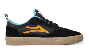 LAKAI X Poler Cambridge Shoes Black/Multi Suede