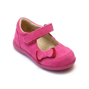 L'Amour Girls Classic Double Bow Mary Janes