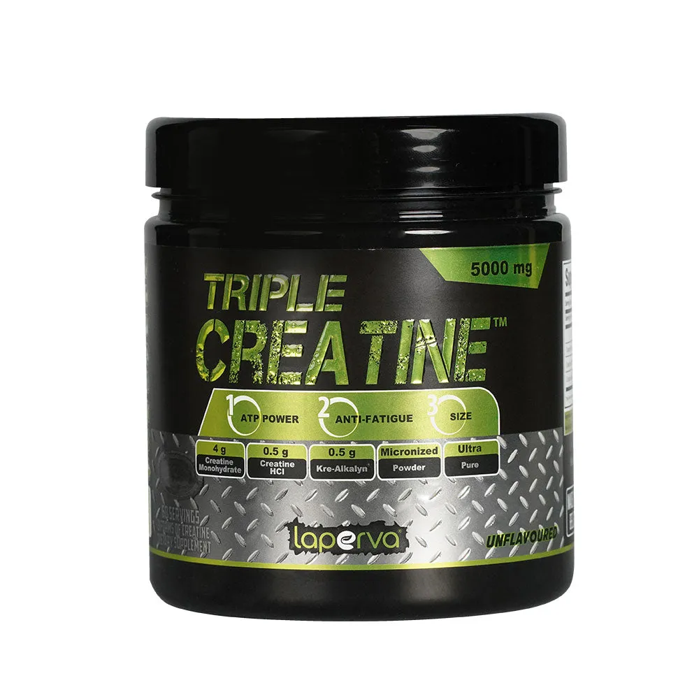 Laperva Triple Creatine, Unflavored, 60, Suitable For Vegan and Keto