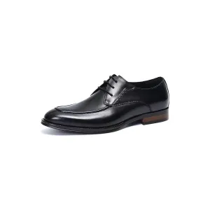 LuxeLeather Sleek Derby Shoes